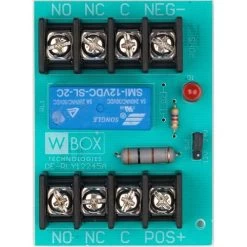 UltraTech WBOX 0E-RLY12245A Relay 12-24 VDC @ 5A DPDT