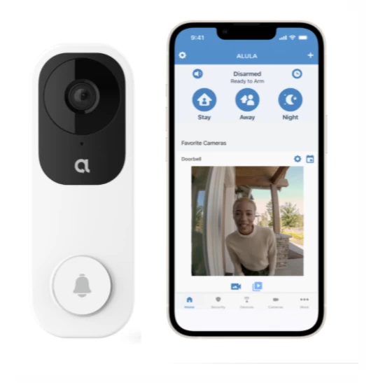 Alula CAM-DB-HS2-AI Video Doorbell Camera - Image 2