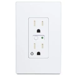Linear GoControl WO15EMZ5-1 Z-Wave Single Wall Outlet