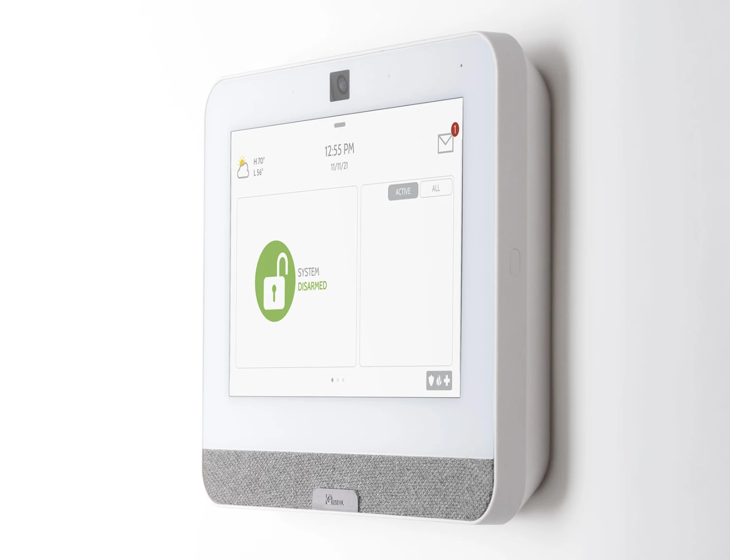 Qolsys IQP4002 IQ Panel 4 PowerG + 433 MHz- Verizon - Image 2