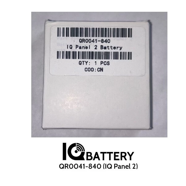 Qolsys QR0041-840 IQ Battery Replacement For The IQ Panel 2 And 2 Plus - Image 2