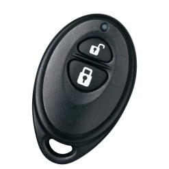 Ecolink TX-E111 2-Button Wireless Keyfob Remote, Qolsys/GE & Interlogix Compatible